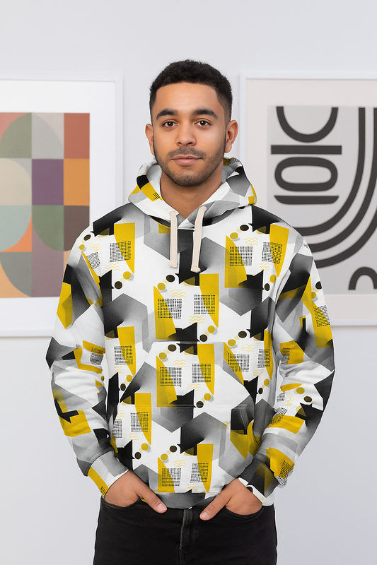 Gridplay Pullover Hoodie