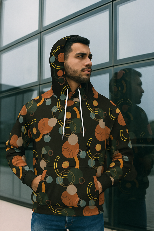 Echo Bubbles  Fashion Hoodie