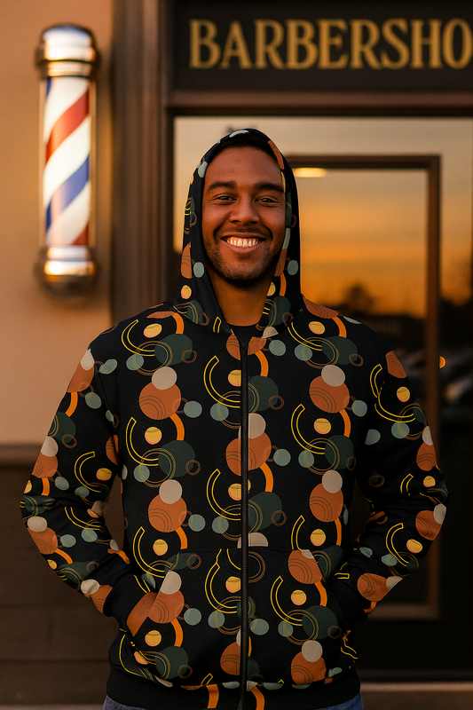 Echo Bubbles Zip Hoodie