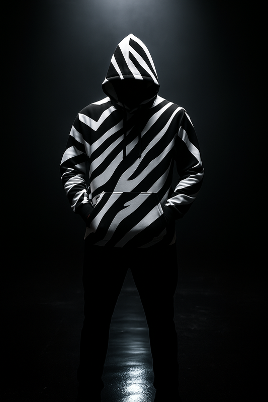 Zebra Athletic Hoodie