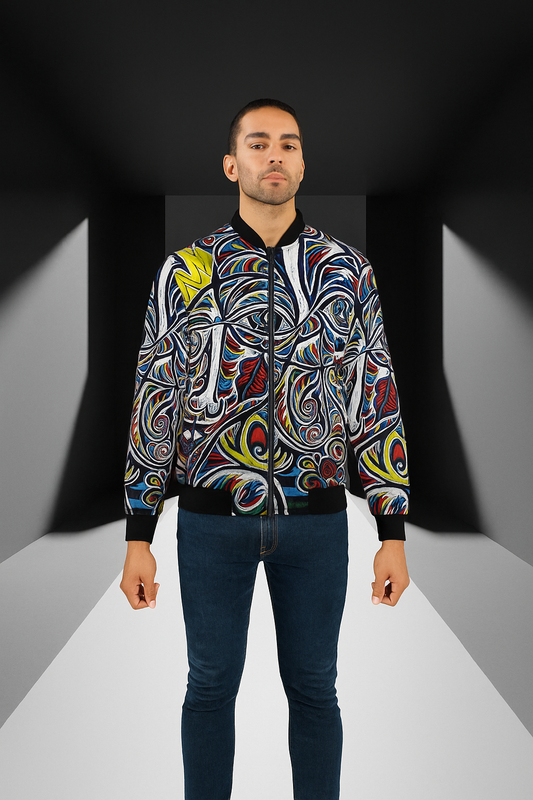 Soul Spiral Men's Bomber Jacket