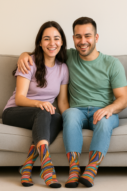 Auravine Sublimation Socks